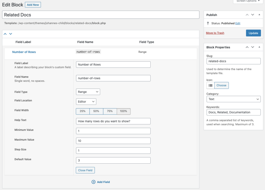 Building a custom block for WordPress with WP_Query and a Custom Post ...